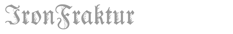 Iron Fraktur