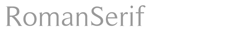 Roman Serif