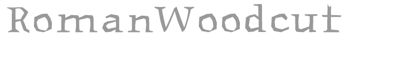 Roman Woodcut