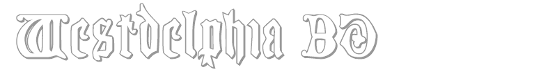 Westdelphia Extra-Expanded Italic