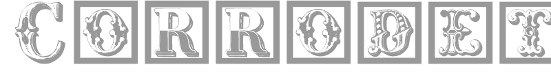 Corrodet Initials
