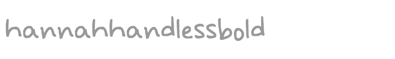 hannahhandlessbold