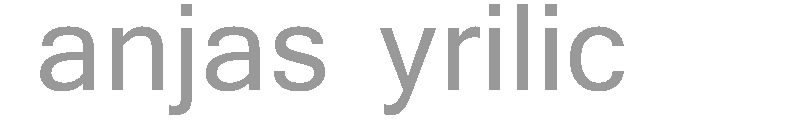 Tanjas Cyrilic