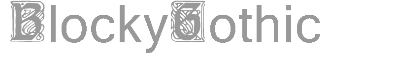 BlockyGothic