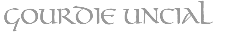Gourdie Uncial