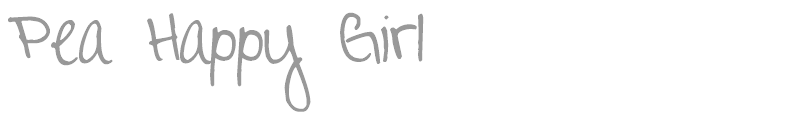 Pea Happy Girl