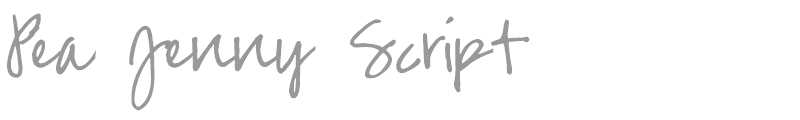 Pea Jenny Script