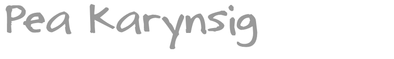 Pea Karynsig