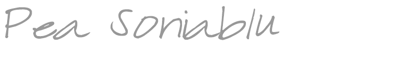 Pea Soniablu