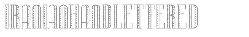 IranianHandLettered