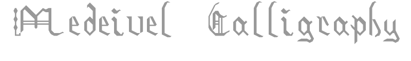 Medeivel Calligraphy