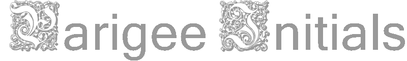 Parigee Initials Simple