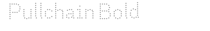 Pullchain Bold