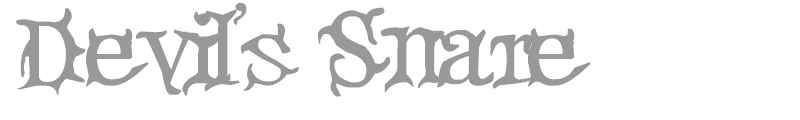 Devil's Snare