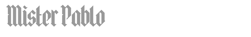 Mister Pablo