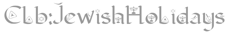 Clb:JewishHolidays