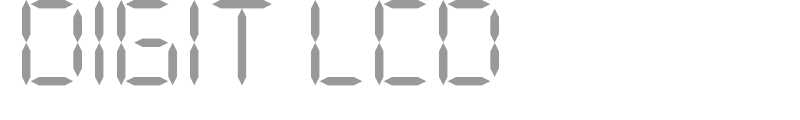 Digit LCD