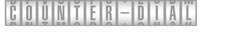 Counter-Dial