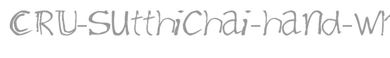 CRU-Sutthichai-hand-writen