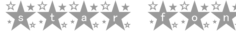 star_font