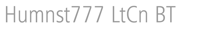 Humnst777 LtCn BT