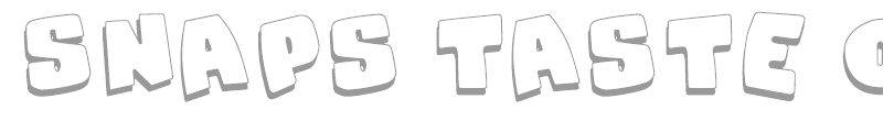 Snaps Taste Outline