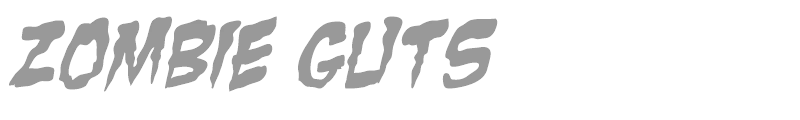 Zombie Guts