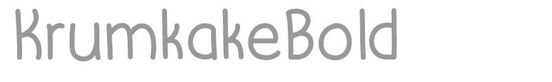 KrumkakeBold