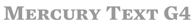 Mercury Text G4