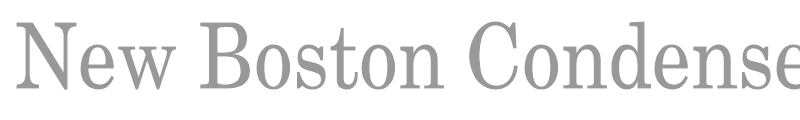 New Boston Condensed