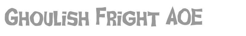 Ghoulish Fright