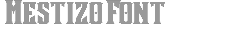 Mestizo Font