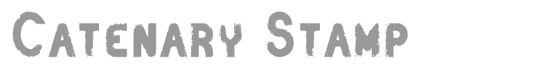 Catenary Stamp