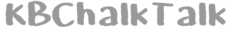 KBChalkTalk