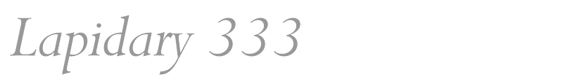 Lapidary 333