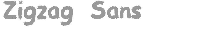 Zigzag Sans
