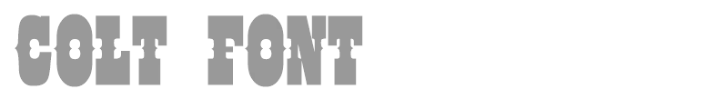 COLT FONT