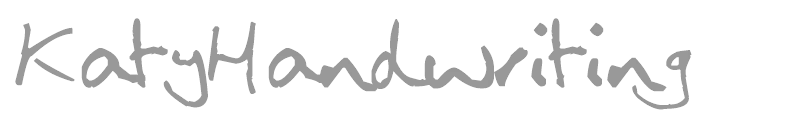 KatyHandwriting