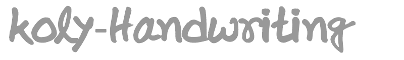 koly-Handwriting