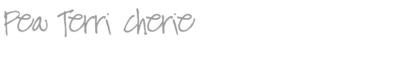 Pea Terri Cherie