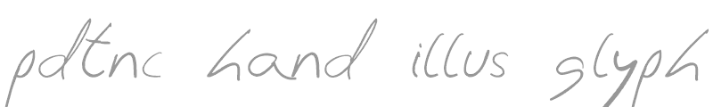 pdtnc hand illus glyph