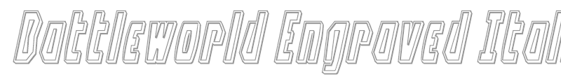 Battleworld Extra-Expanded Italic