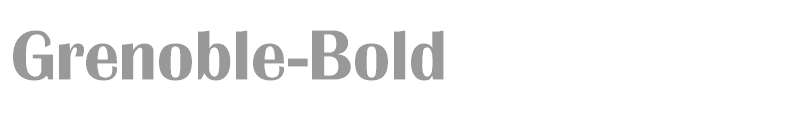 Grenoble-Bold