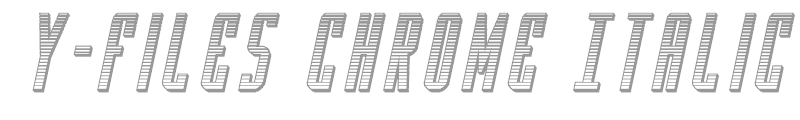 Y-Files Extra-Expanded Italic