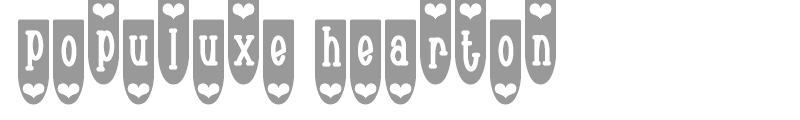 Populuxe Hearton