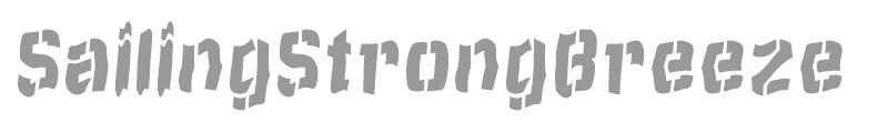 SailingStrongBreeze