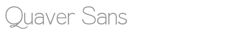 Quaver Sans