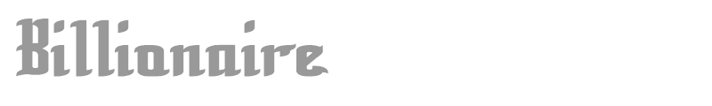 Billionaire