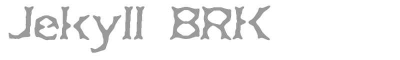 Jekyll BRK