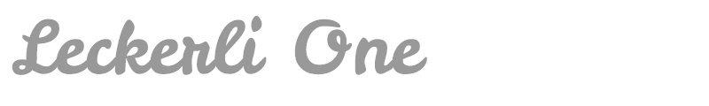 Leckerli One